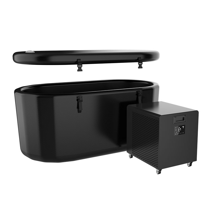 Bể bơi cảm lạnh bơm hơi tương thích với máy làm lạnh nước