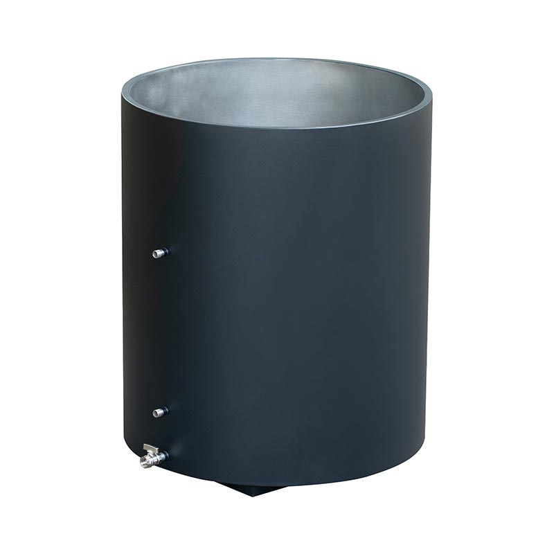 Bồn ngâm lạnh bằng thép không gỉ 304 màu đen được gia cố Bồn ngâm lạnh bằng thép không gỉ 304 màu đen được gia cố