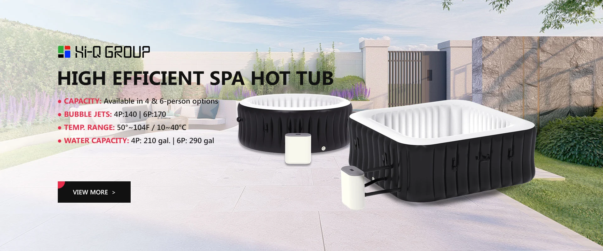 Bồn tắm nước nóng hiệu quả cao