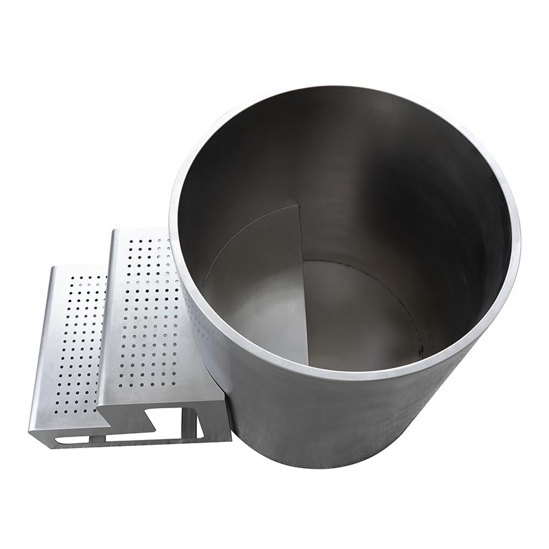 Bồn ngâm lạnh tròn hoàn toàn bằng thép không gỉ 304