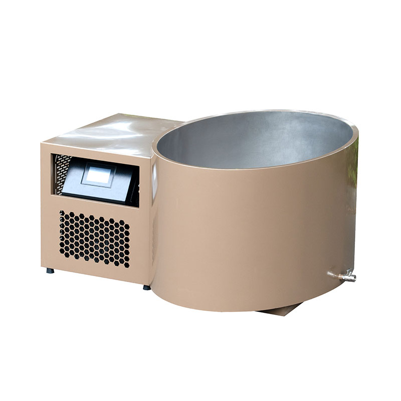 Bồn ngâm lạnh bằng thép không gỉ 304 màu vàng sâm panh