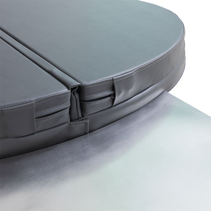 Bồn ngâm lạnh hình bầu dục hoàn toàn bằng thép không gỉ