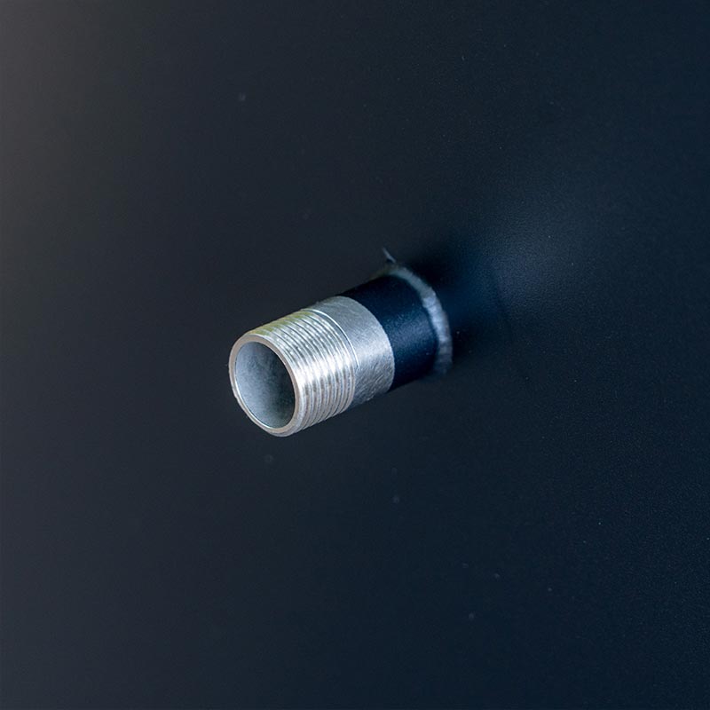 Bồn ngâm lạnh bằng thép không gỉ 304 màu đen được gia cố