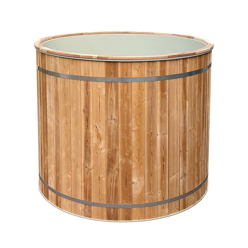 Bồn tắm lạnh có kích thước ngâm sâu với lớp lót bằng thép không gỉ 304