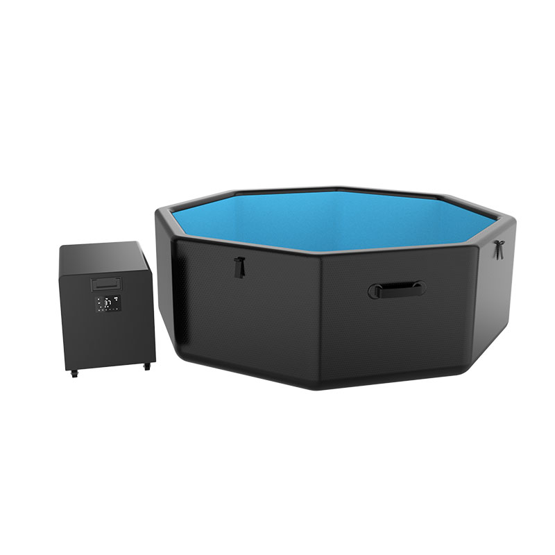 Octagon Ice Plunge Pod cho máy làm lạnh plunge lạnh Octagon Ice Plunge Pod cho máy làm lạnh plunge lạnh