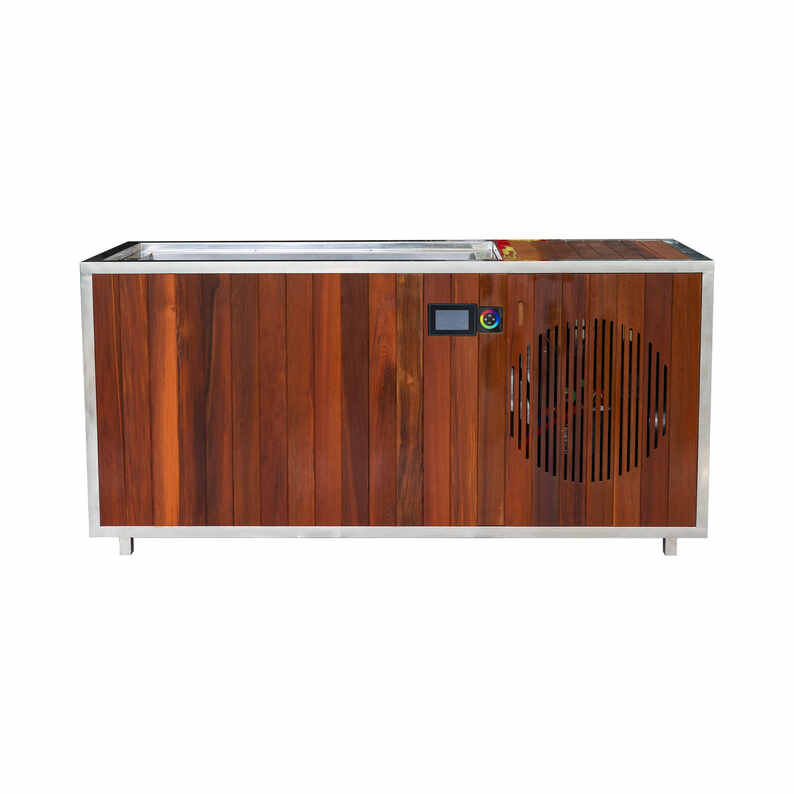 Hệ thống trị liệu lạnh tất cả trong một bằng gỗ tuyết tùng gia cố 280 kg