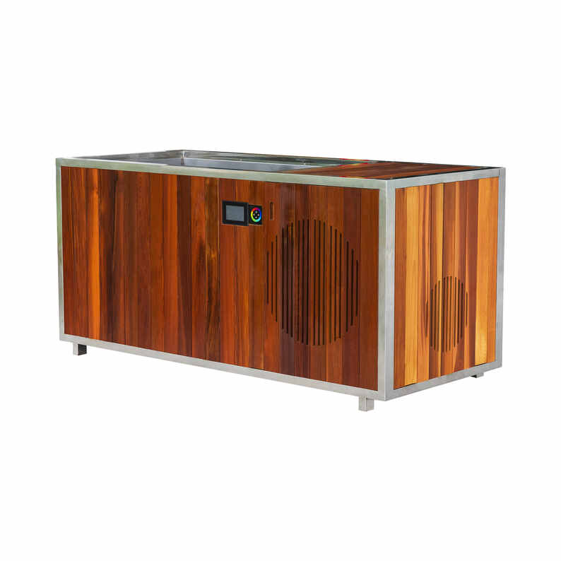 Hệ thống trị liệu lạnh tất cả trong một bằng gỗ tuyết tùng gia cố 280 kg